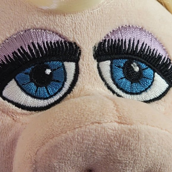 Disney Parks Green Dress Gown The Muppets Miss Piggy Tall Plush Doll 20" - Picture 15 of 16